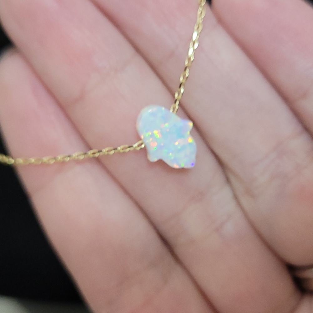 Pretty Hamsa Necklace
